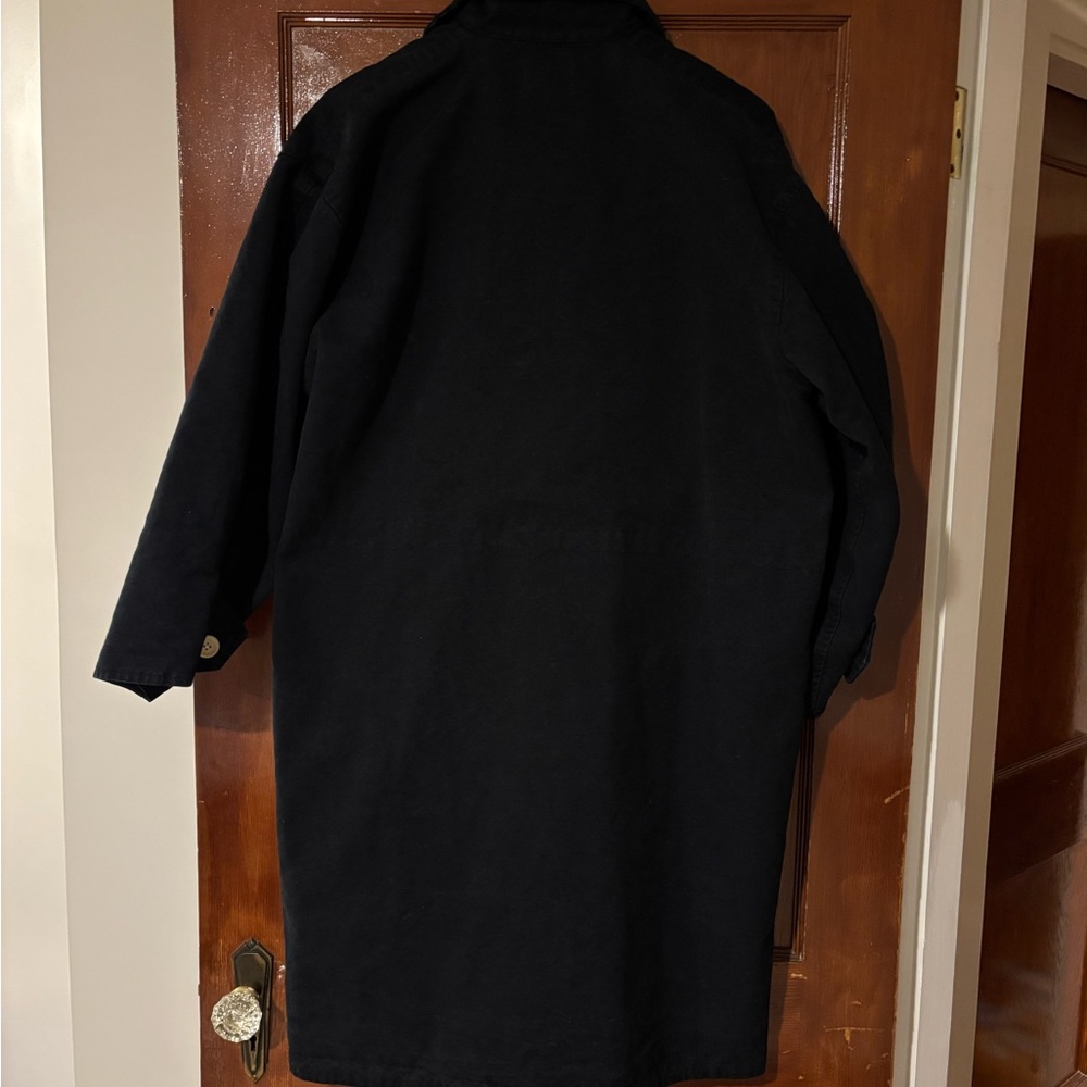 NWT Rudy Jude Grosgrain Trench Coat in black indigo - Picture 4 of 4